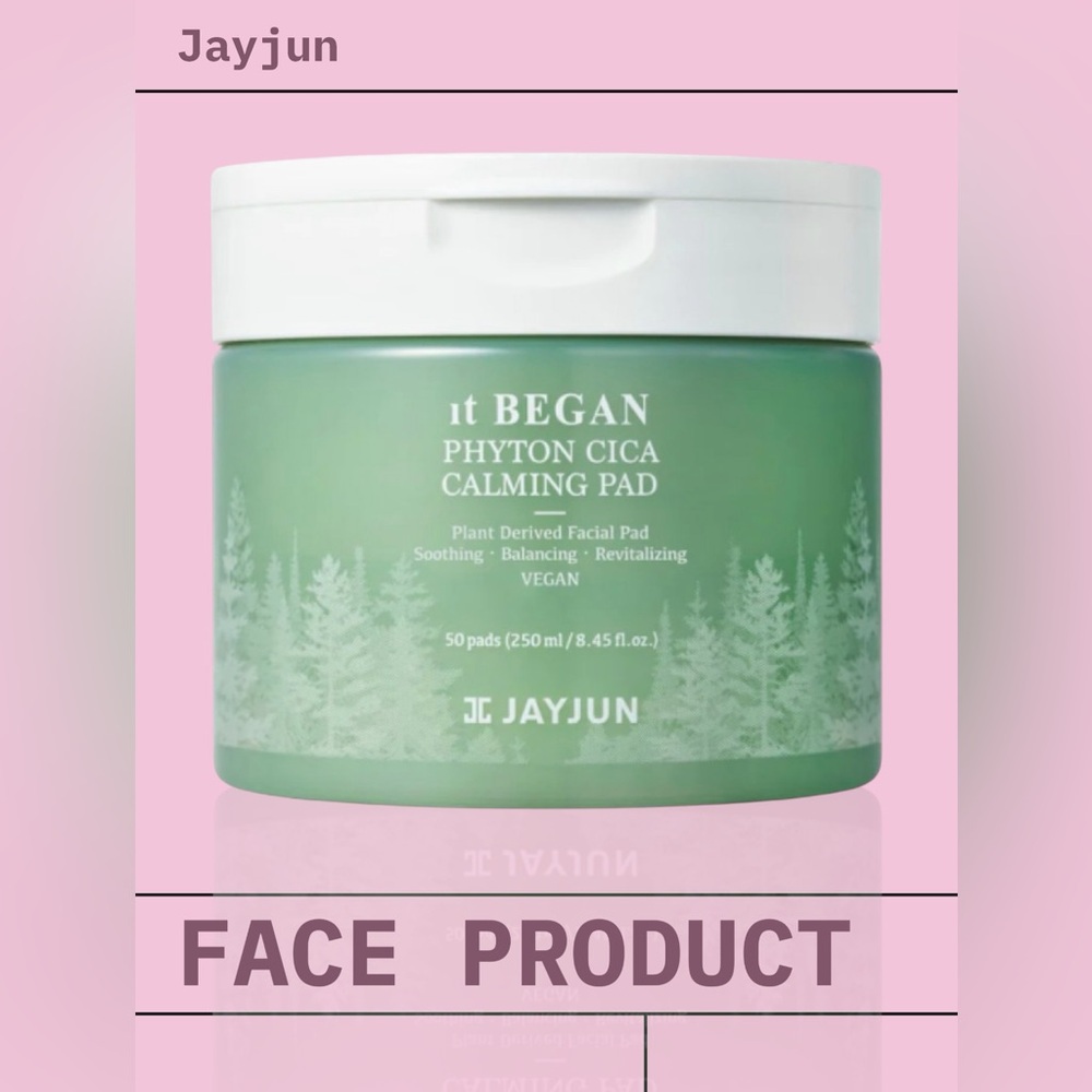JAYJUN - it Began Phyton Cica Calming Pad Set - 50 pads/250ml (+20pads refill)